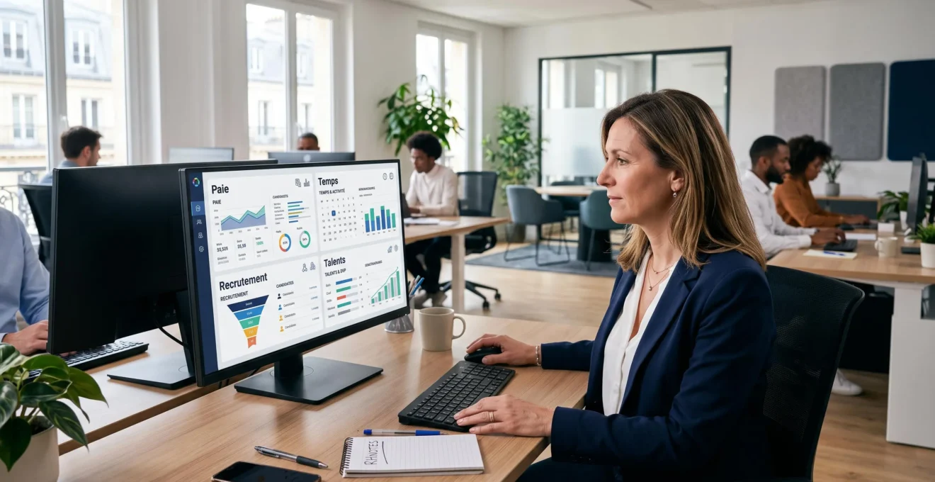 Responsable RH consultant une plateforme SIRH centralisée